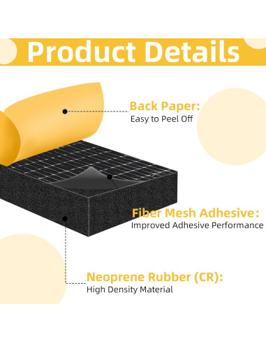 Cinta Aislante para Puertas y Ventanas ZNBSIXP 10m