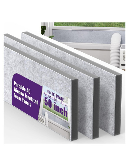 Paneles de espuma aislante Mxclimate para aire acondicionado 3 piezas