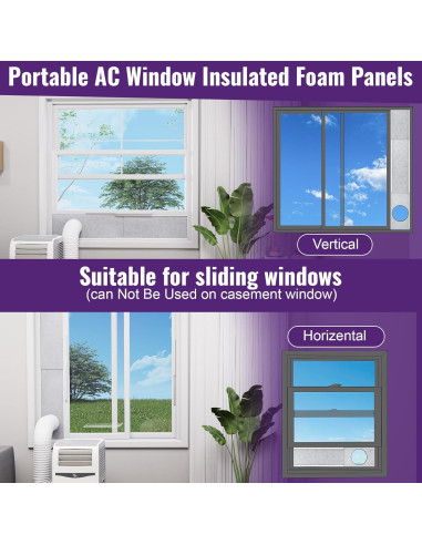 Paneles de espuma aislante Mxclimate para aire acondicionado 3 piezas