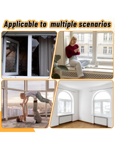 Aislamiento de Ventanas HolyMaji 119.38x160 cm Película Térmica