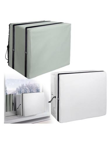 Juego de 2 fundas para aire acondicionado Nkiy Quen - Aislamiento invierno