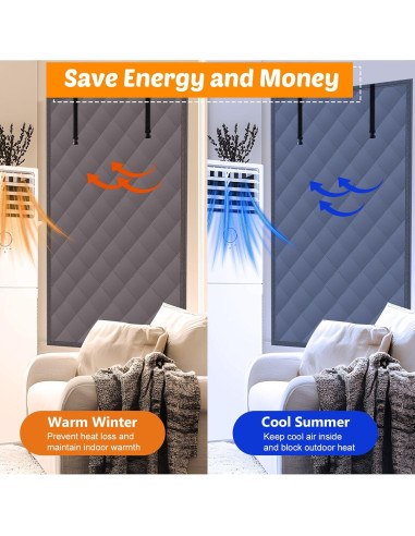 Cubierta Aislante de Ventana NNG 99x160cm para Invierno