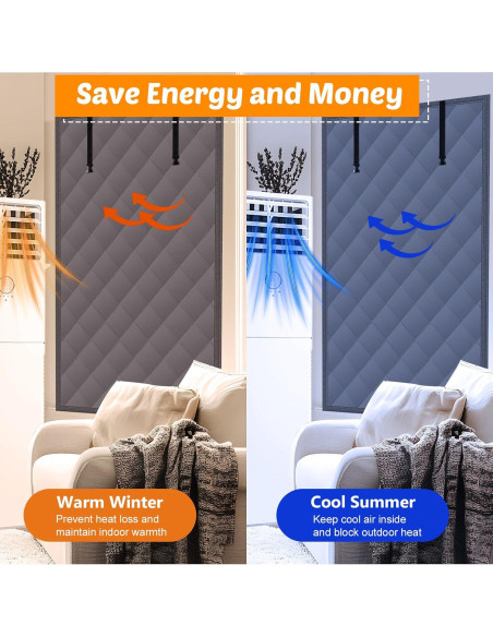 Cubierta Aislante de Ventana NNG 99x160cm para Invierno