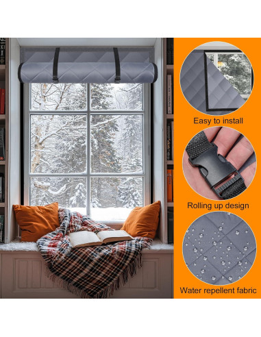 Cubierta Aislante de Ventana NNG 99x160cm para Invierno