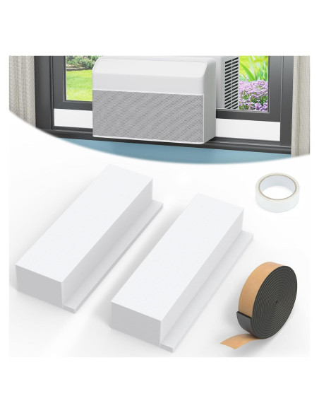 Bloque de Espuma Aislante para Aire Acondicionado U - 2 Piezas