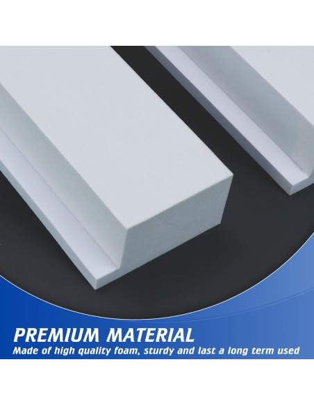 Bloque de Espuma Aislante para Aire Acondicionado U - 2 Piezas