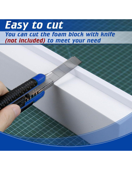 Bloque de Espuma Aislante para Aire Acondicionado U - 2 Piezas