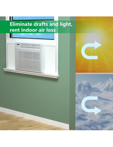 Panel Aislado Lateral para Aire Acondicionado SZZSAF 42x30 cm