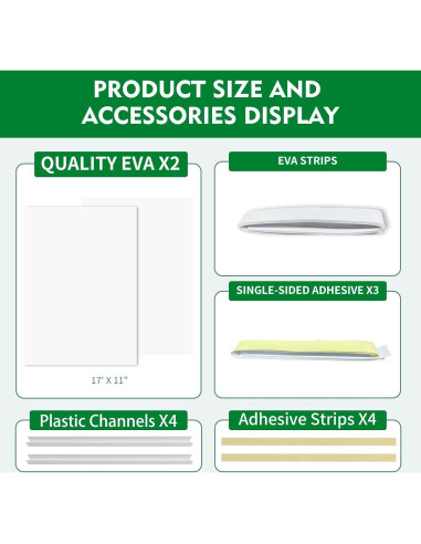 Panel Aislado Lateral para Aire Acondicionado SZZSAF 42x30 cm