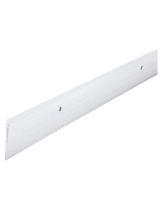 Barrera de Puerta M-D 91.44 cm Aluminio y Vinilo Blanco