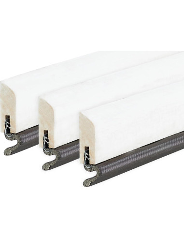 Sello de Puerta M-D Building Products 91884 Madera y Espuma 3 Piezas