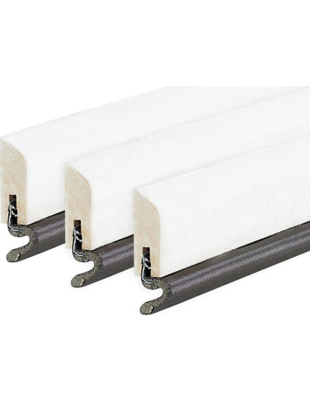 Sello de Puerta M-D Building Products 91884 Madera y Espuma 3 Piezas