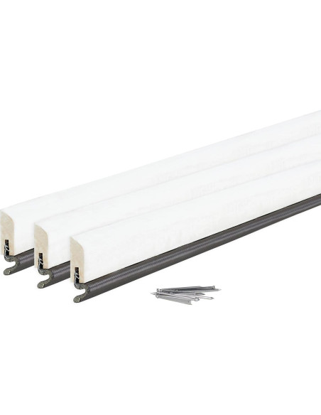 Sello de Puerta M-D Building Products 91884 Madera y Espuma 3 Piezas