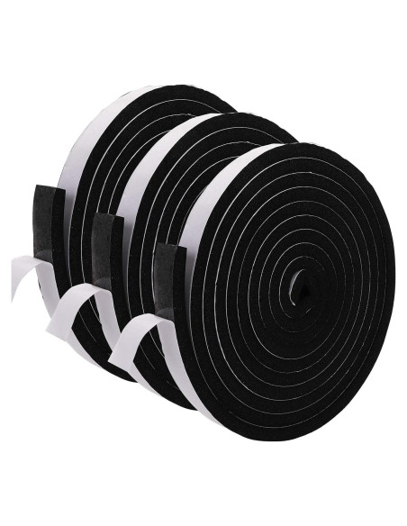 Cinta de Aislamiento de Espuma Jucoan 15m 2.54cm x 1.27cm