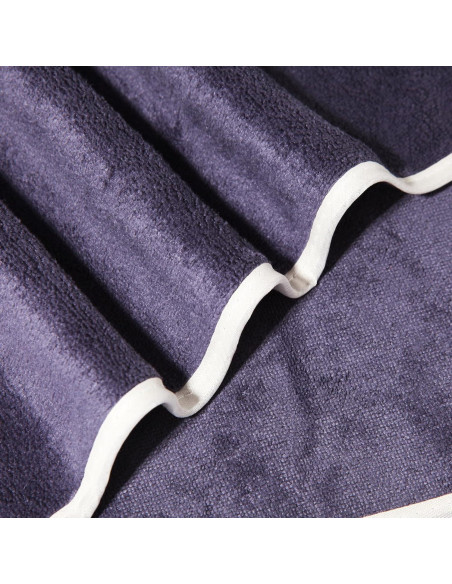 Juego de 3 Toallas de Microfibra Xoofewal Azul 35x74 cm