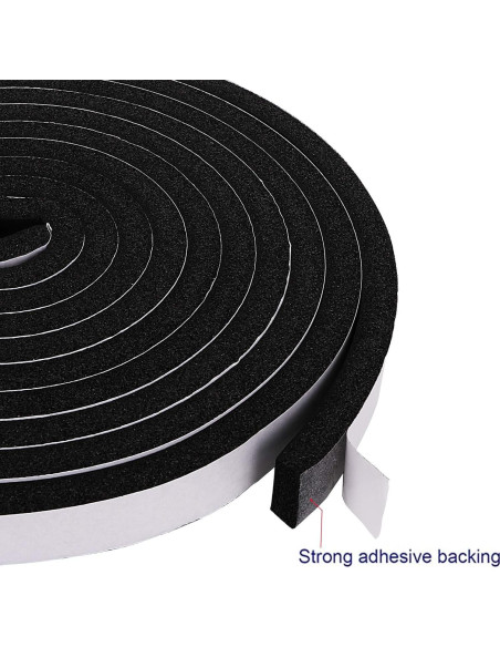 Cinta de Aislamiento de Espuma Jucoan 15m 2.54cm x 1.27cm