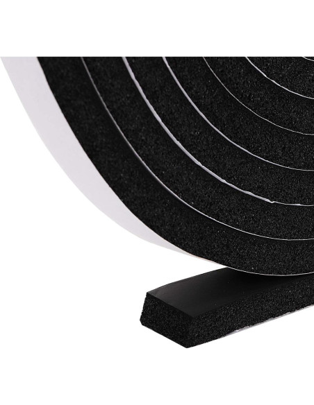 Cinta de Aislamiento de Espuma Jucoan 15m 2.54cm x 1.27cm