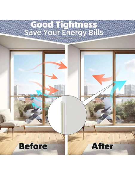 Tira de Sellado para Puerta Conwang 6m Espuma PU Negra