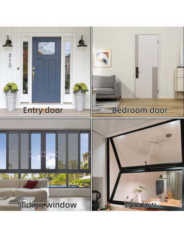 Tira de Sellado para Puerta Conwang 6m Espuma PU Negra