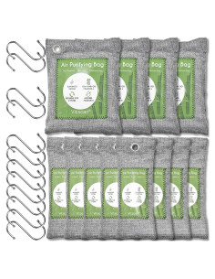 Paquete de 12 Bolsas de Carbón Activado Vitscan 50g y 200g