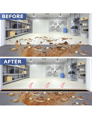 Tira de Umbral de Goma ToLanbbt 3m para Puerta de Garaje