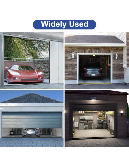 Tira de Umbral de Goma ToLanbbt 3m para Puerta de Garaje