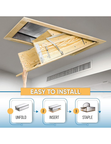 Cubierta Aislante para Escaleras de Ático Dualso 63.5x137.2 cm