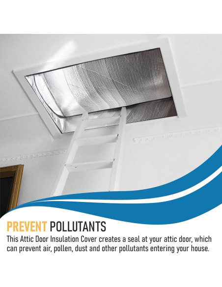 Cubierta Aislante para Escaleras de Ático Dualso 63.5x137.2 cm