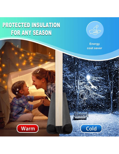 Tapón de Draft PUNP 91.44 cm - Protector de Puerta Ajustable