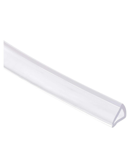 Sello U de Recorte uxcell 3 Metros PVC Transparente 7mm