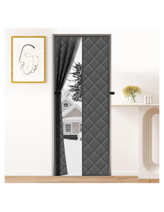 Cortina Térmica Aislante Magnética Calanofin 81.3x203.2cm Gris