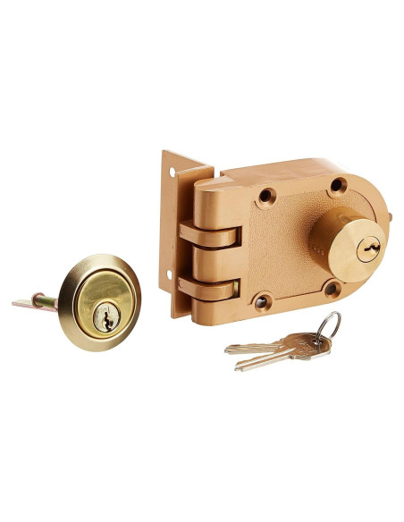 Cerradura de Doble Cilindro Rocky Mountain Goods - Alta Resistencia