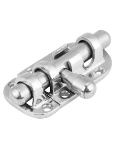 Cerradura de puerta de barco Acouto 60mm Acero inoxidable 316