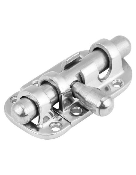 Cerradura de puerta de barco Acouto 60mm Acero inoxidable 316