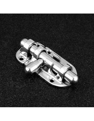Cerradura de puerta de barco Acouto 60mm Acero inoxidable 316