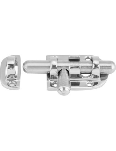 Cerradura de puerta de barco Acouto 60mm Acero inoxidable 316