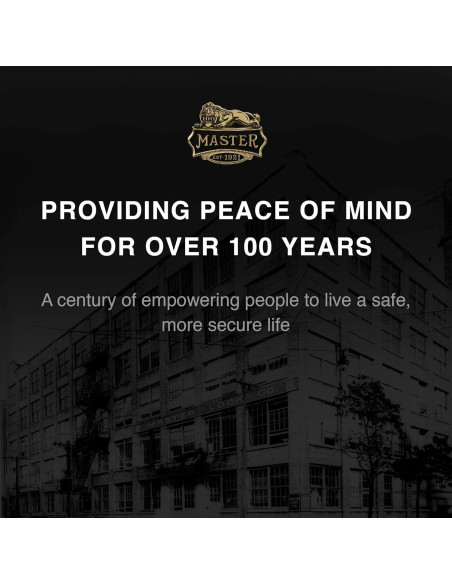 Cerradura de Cilindro Simple Master Lock DSCHSD10B Bronce Aceitado