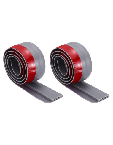 Tira de Sellado de Silicona PATIKIL 1M Gris 2 Piezas 5cm