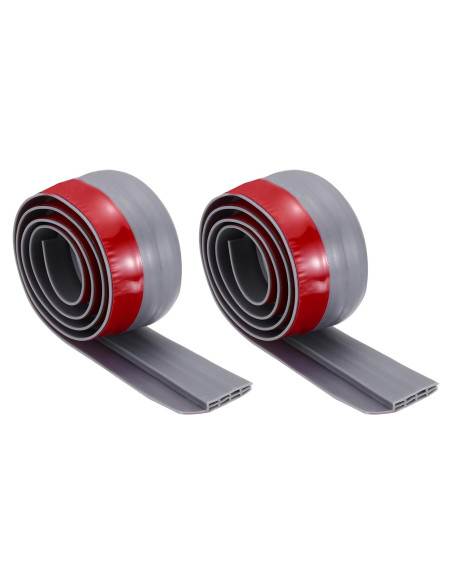 Tira de Sellado de Silicona PATIKIL 1M Gris 2 Piezas 5cm