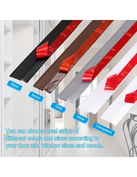 Tira de Sellado de Silicona PATIKIL 1M Gris 2 Piezas 5cm