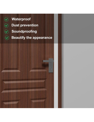 Tira de Sellado de Puerta de Silicona Greymond 6.1m x 2.54cm