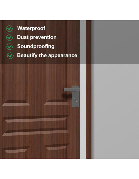 Tira de Sellado de Puerta de Silicona Greymond 6.1m x 2.54cm