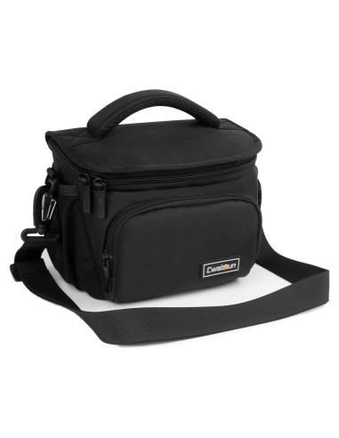 Bolsa de cámara cruzada Cwatcun impermeable para DSLR y SLR