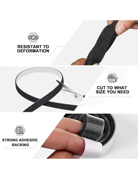 Cinta de Aislamiento de Espuma Neopreno Storystore 6.35mm x 6.35mm x 6m