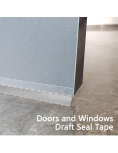 Cinta de Sellado de Silicona Transparente Dasezsdt 9.75m 2