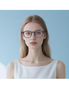 Gafas de Luz Azul Cyxus TR90 Gris Claro 8275 Anti Fatiga Ocular 2