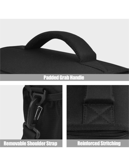 Bolsa de cámara cruzada Cwatcun impermeable para DSLR y SLR