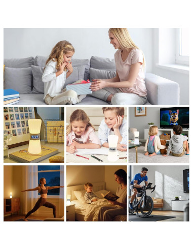 Temporizador Visual LED Genérico P3056TA Blanco Cálido 1-99 Min