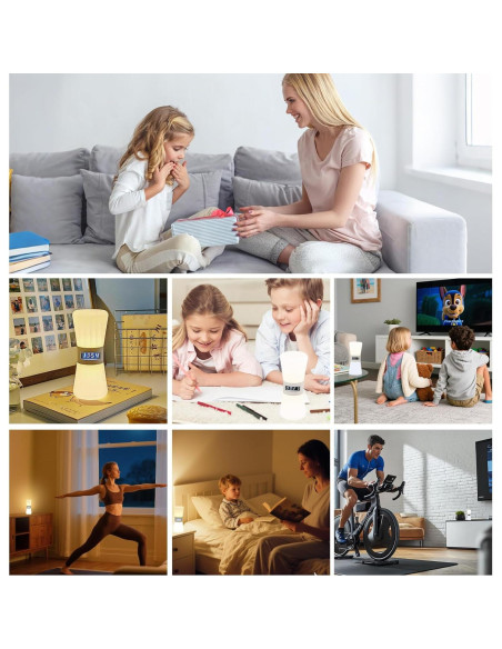 Temporizador Visual LED Genérico P3056TA Blanco Cálido 1-99 Min