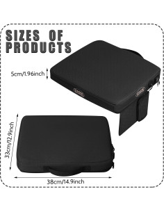 Cojín Calentador Portátil Juexica USB 3 Niveles 33x38cm 2